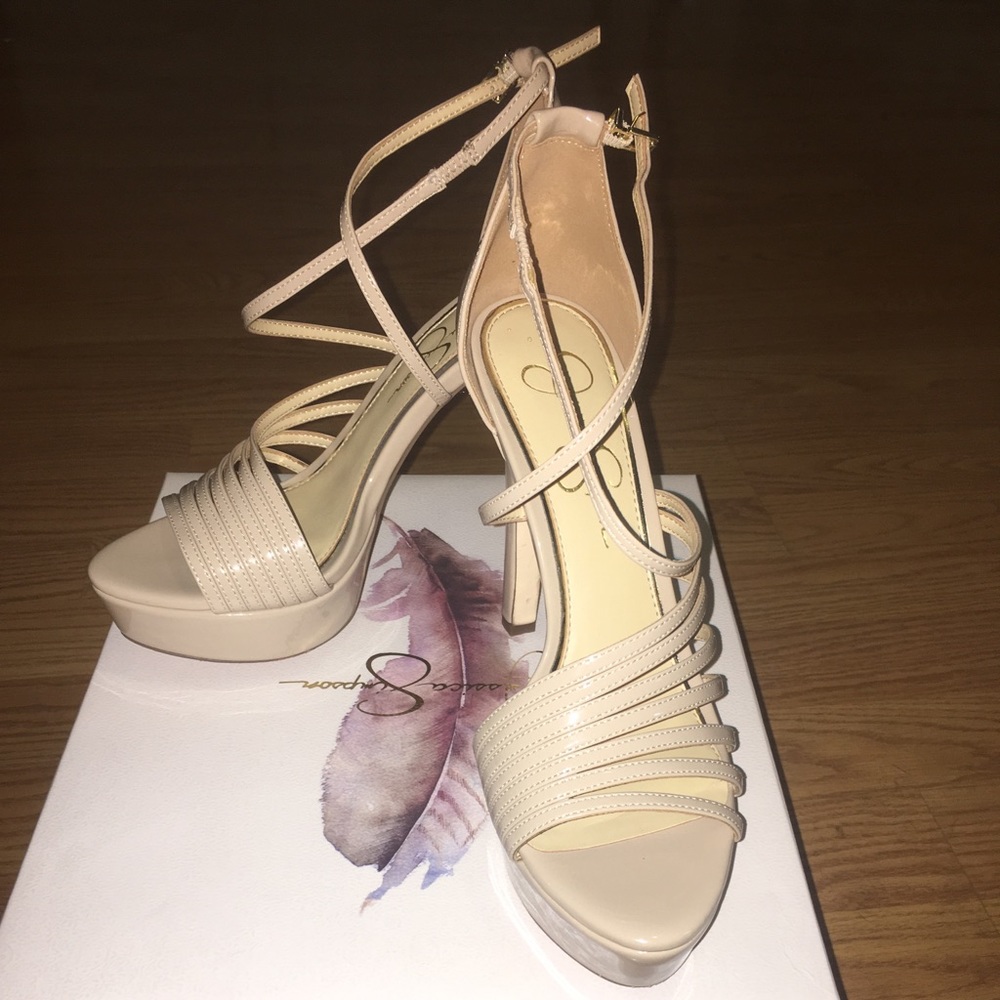 Jessica Simpson Nude Bravani Heels